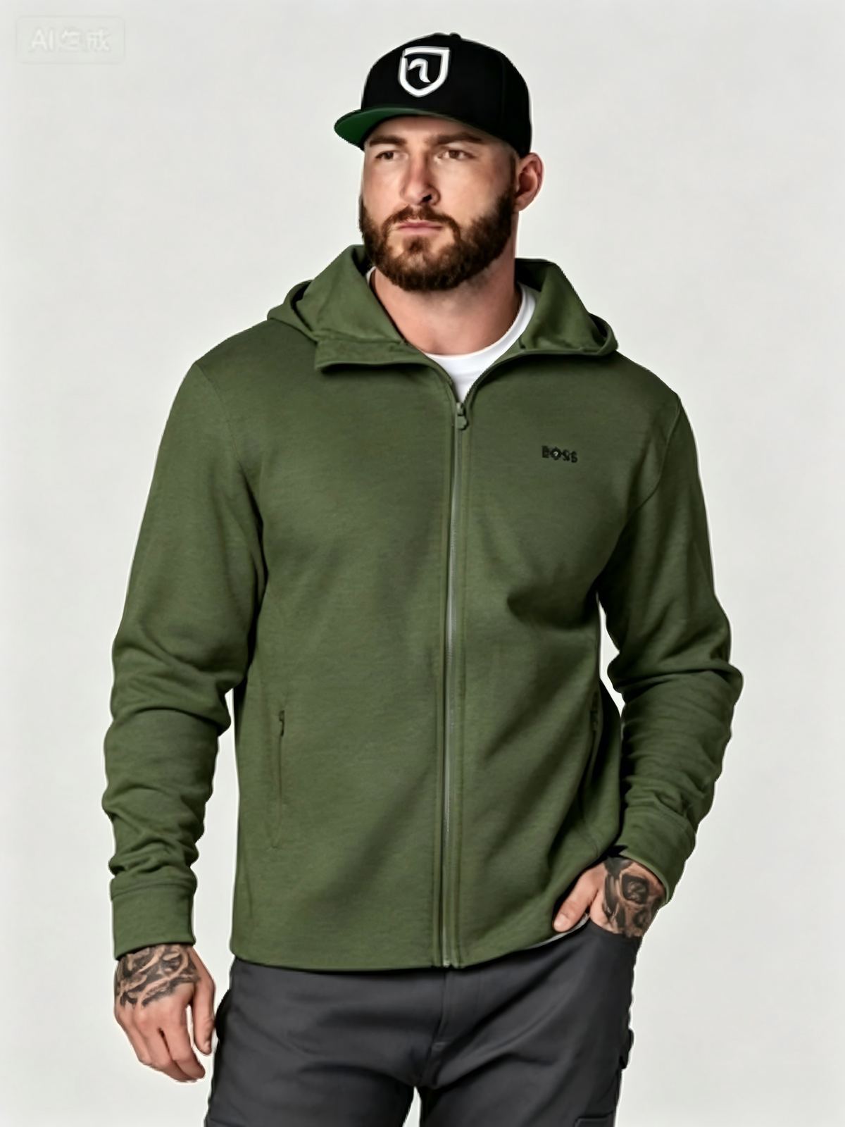 Body Guard Zip Hoodie