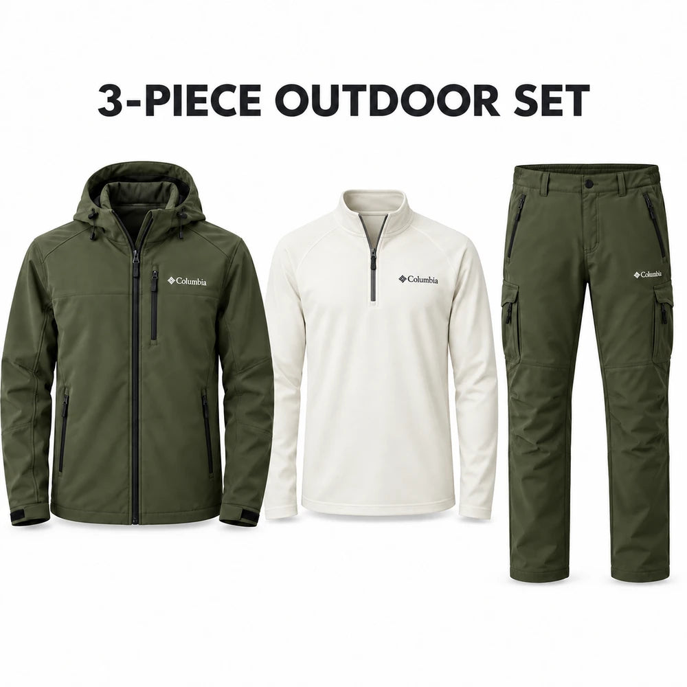 Mens Three Piece Outdoor Set
