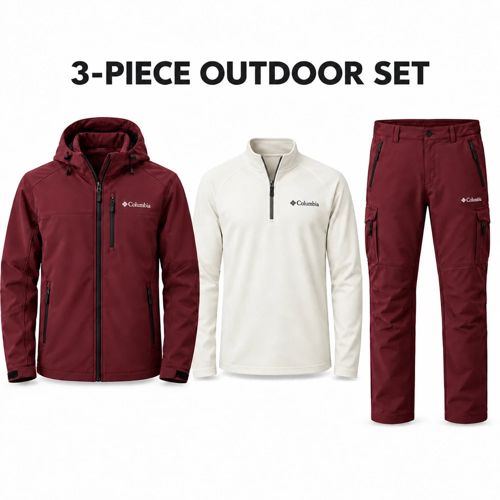 Mens Three Piece Outdoor Set