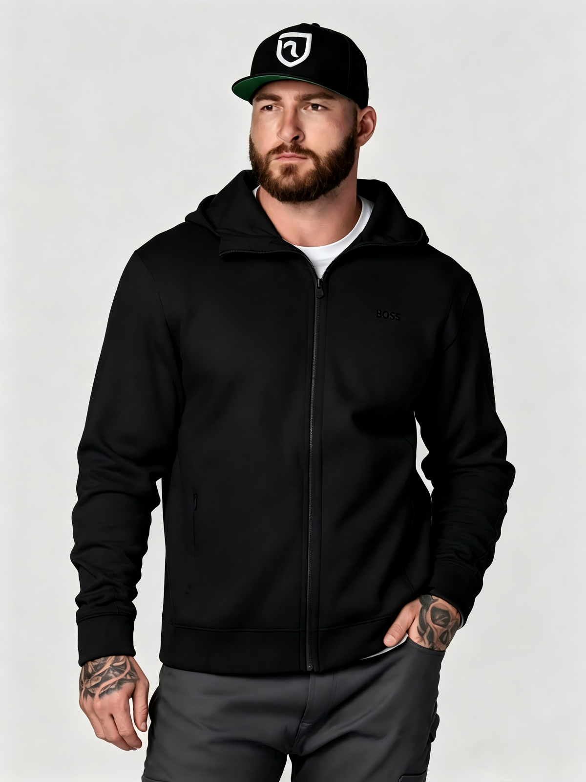 Body Guard Zip Hoodie