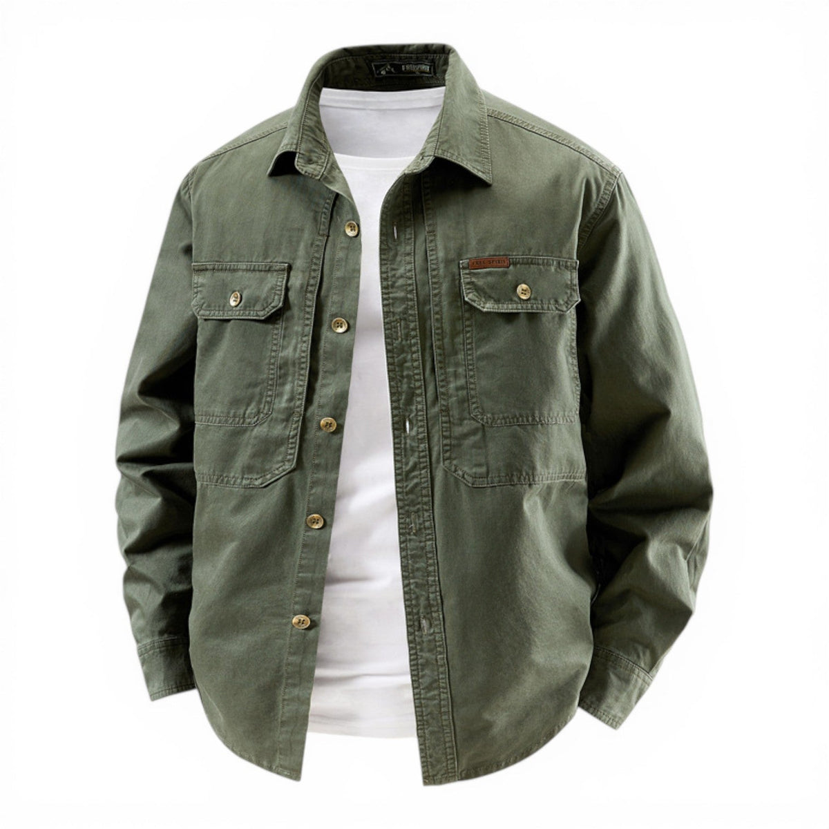 Dockside Cotton Work Shirt